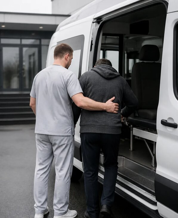 Организация медтранспортировки в Михайловке от 5084 р. | Медзона